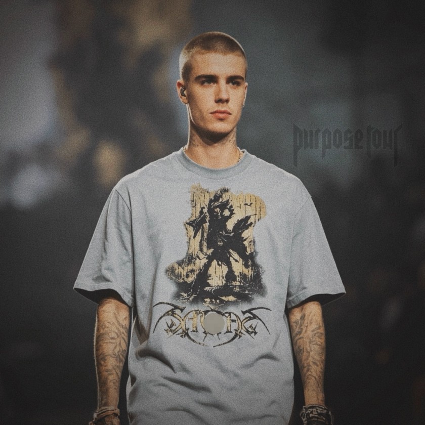 セント マイケル &times;  PURPOSE TOUR  メンズ レディース 半袖Tシャツ