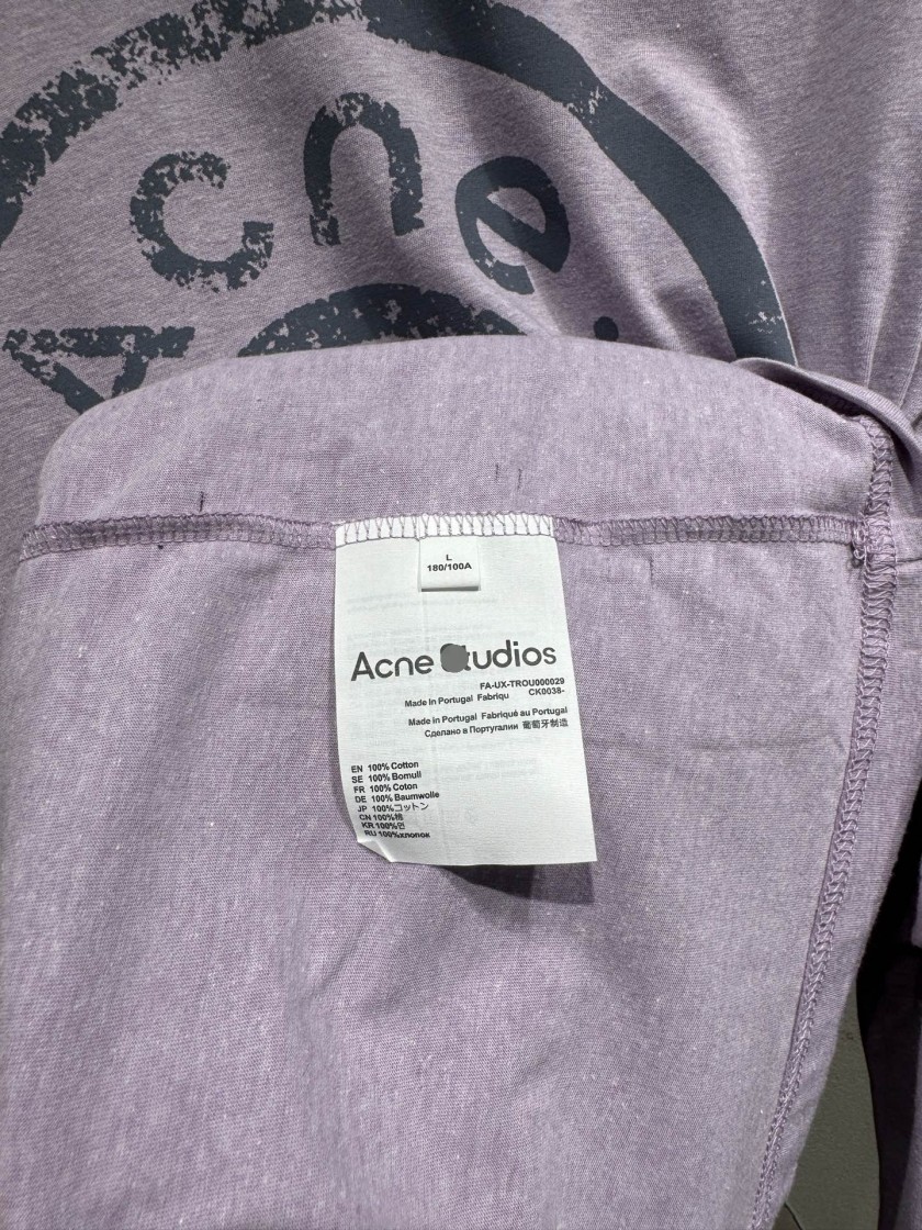 アクネ ストゥディオ ズ メンズ レディース 長袖 Tシャツ
