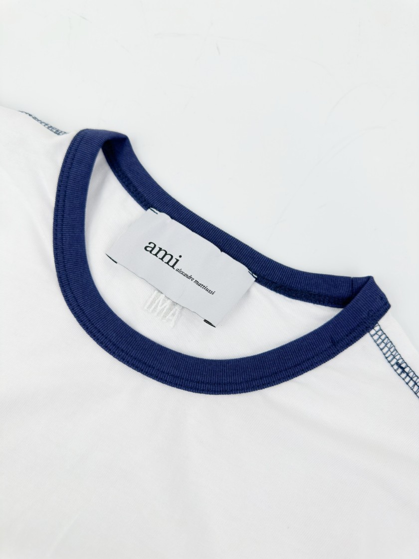 アミ レディース 半袖Tシャツ