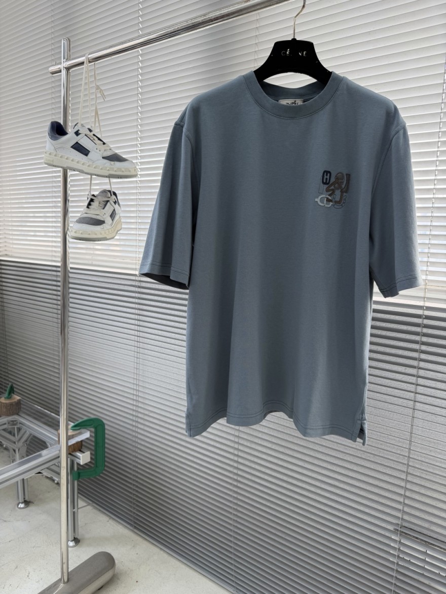 エルメス  メンズ レディース 半袖Tシャツ