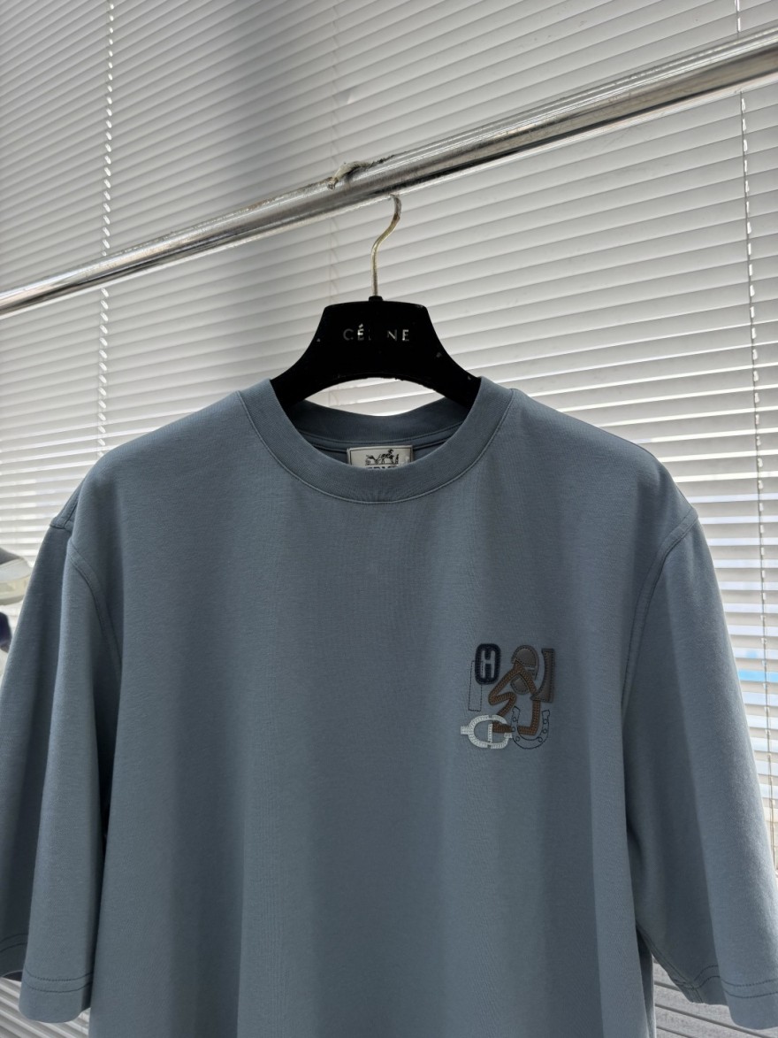 エルメス  メンズ レディース 半袖Tシャツ