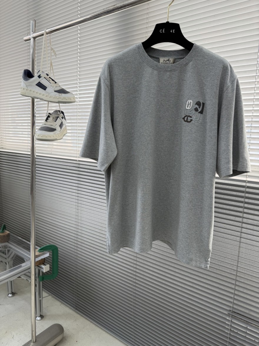 エルメス  メンズ レディース 半袖Tシャツ