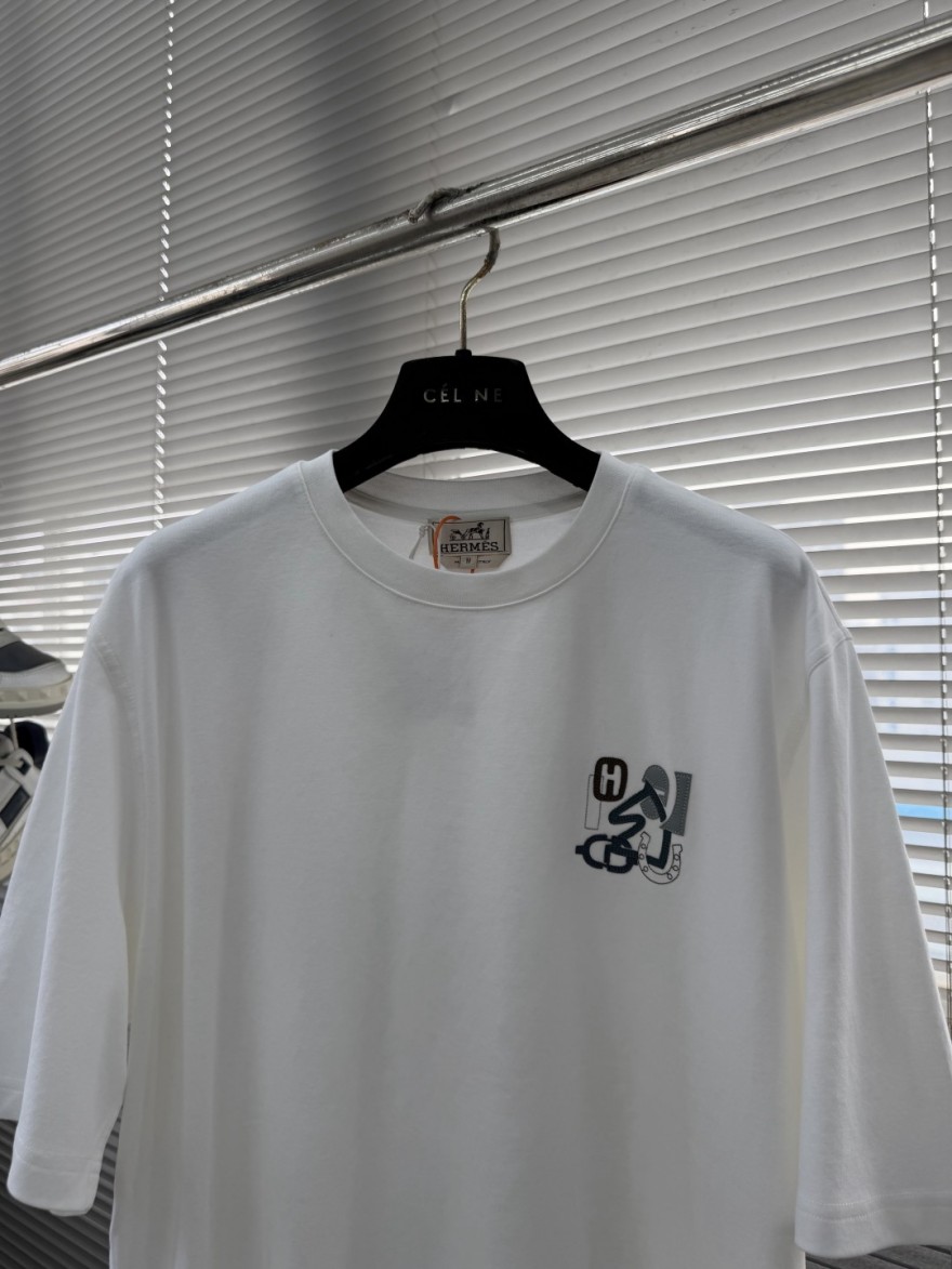 エルメス  メンズ レディース 半袖Tシャツ