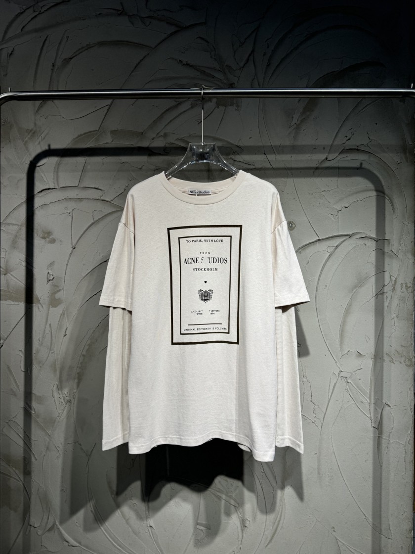 アクネ ストゥディオ ズ  メンズ レディース 長袖 Tシャツ