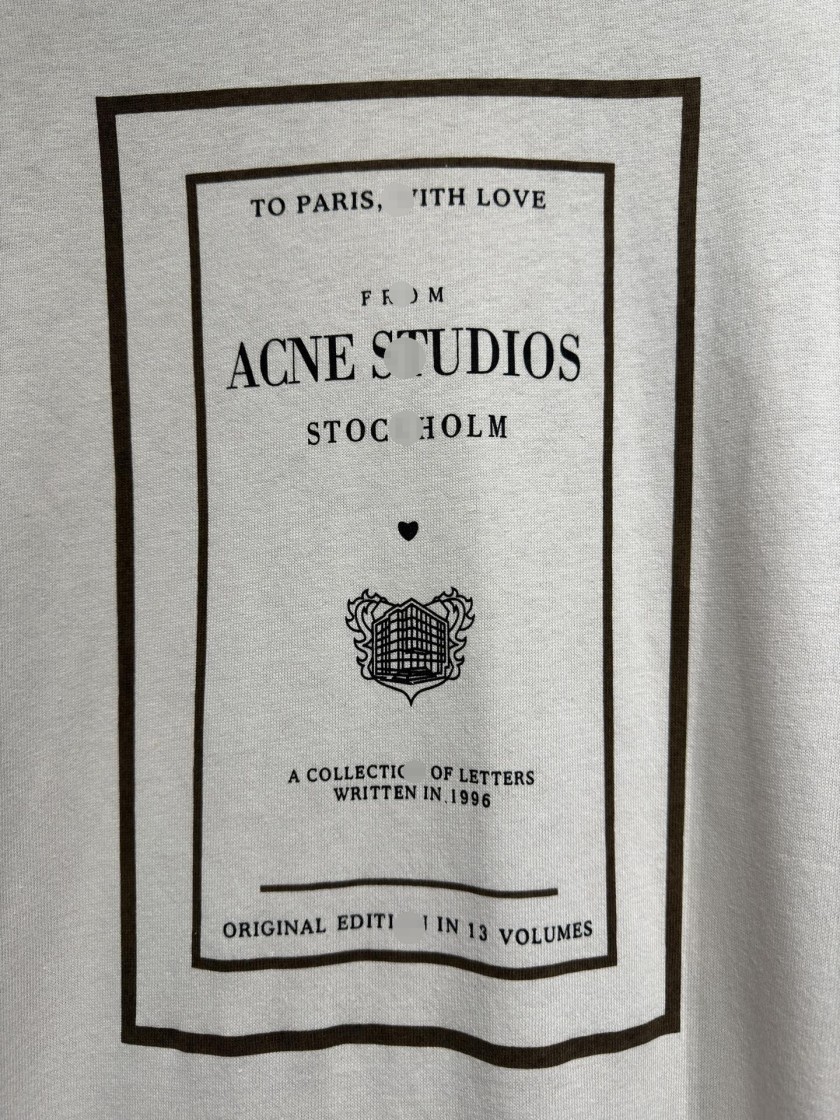アクネ ストゥディオ ズ  メンズ レディース 長袖 Tシャツ