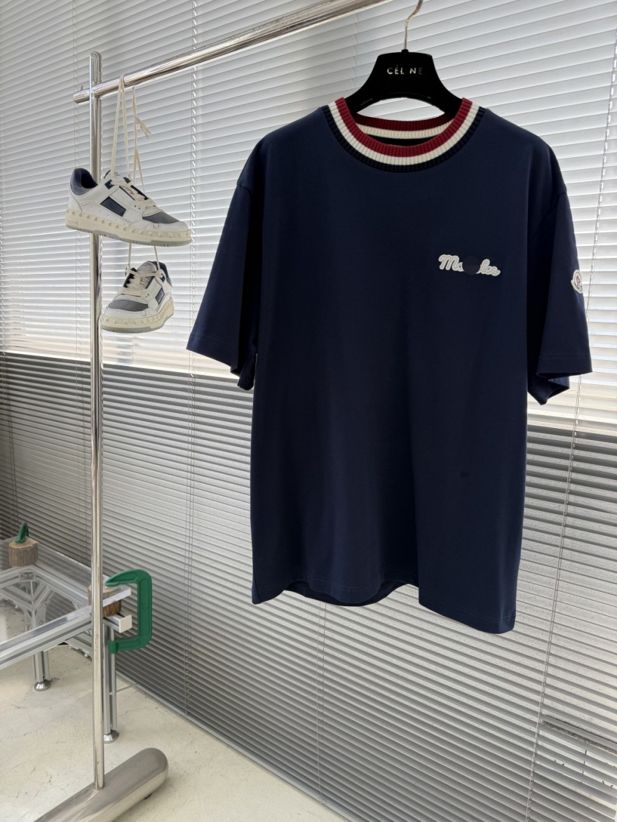 モンクレール  メンズ レディース　ニット 半袖Tシャツ