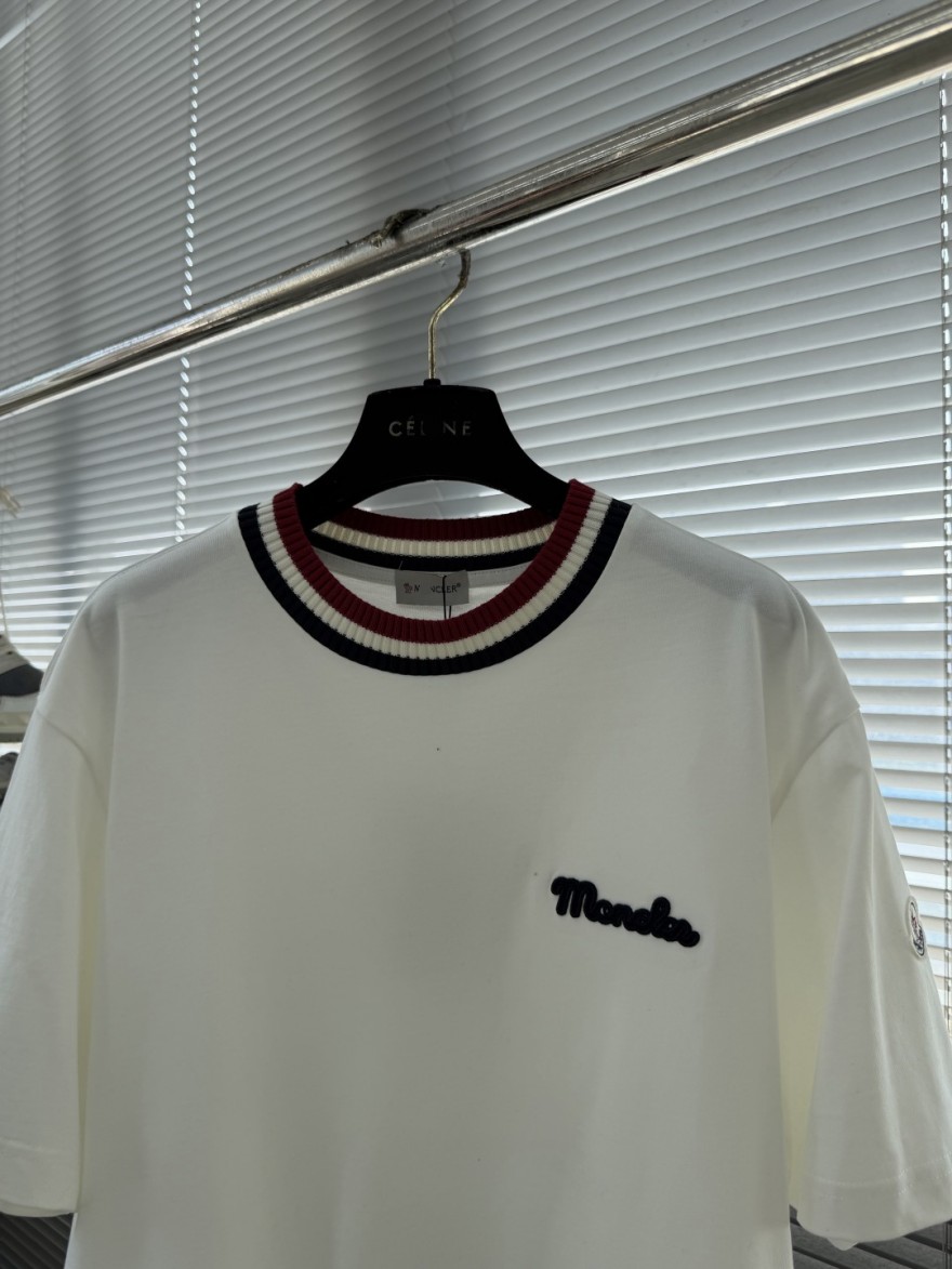 モンクレール  メンズ レディース　ニット 半袖Tシャツ
