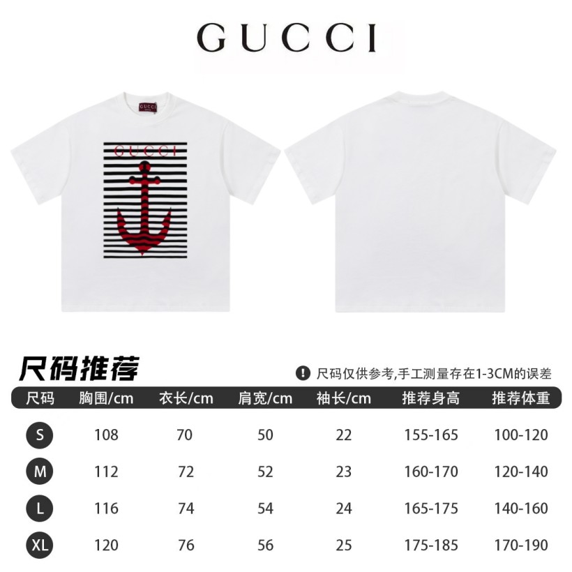 【グッチタイプ】メンズ レディース 半袖Tシャツ aat23516