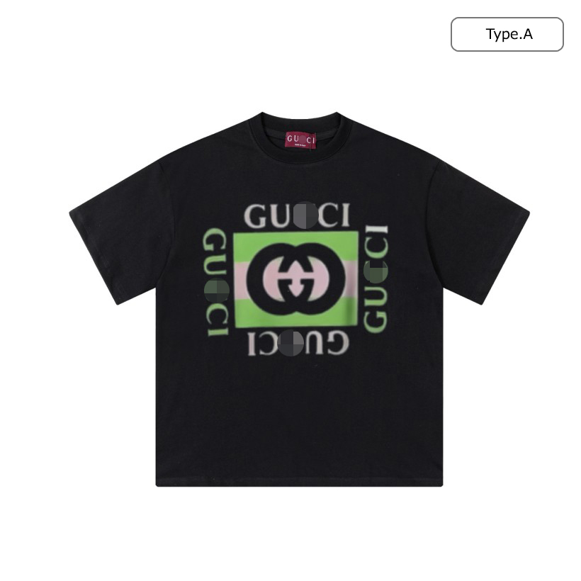 【グッチタイプ】メンズ レディース 半袖Tシャツ aat23518
