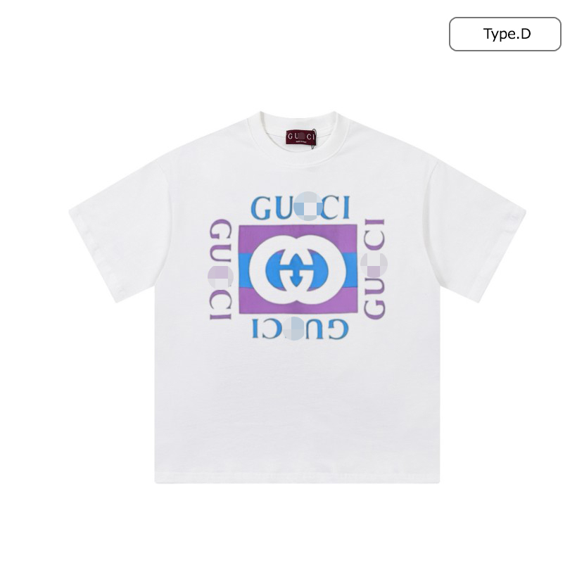 【グッチタイプ】メンズ レディース 半袖Tシャツ aat23518