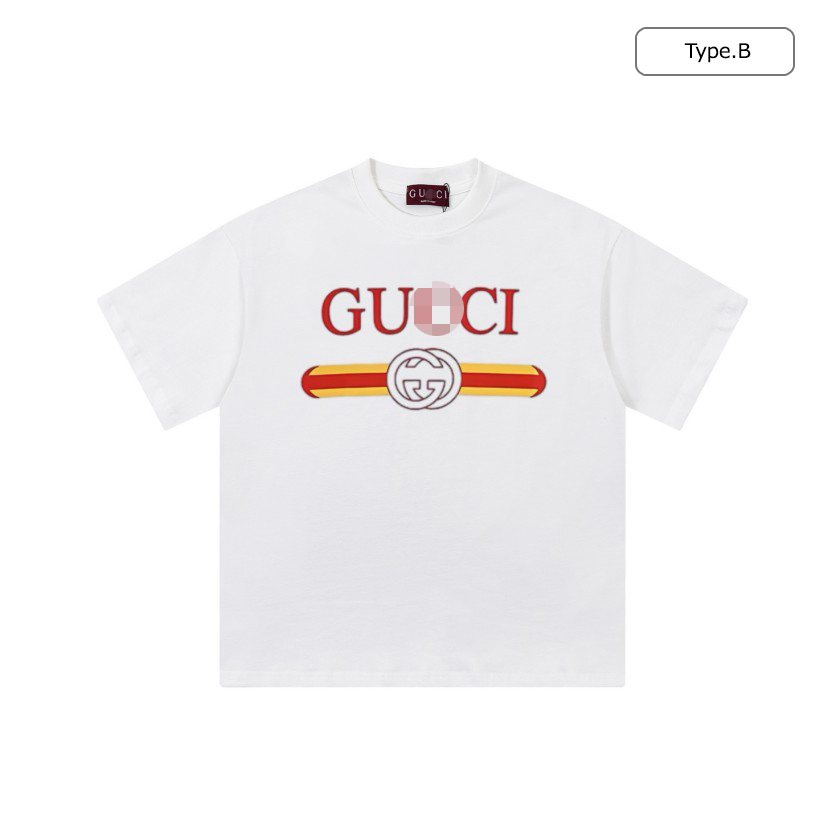 【グッチタイプ】メンズ レディース 半袖Tシャツ aat23521