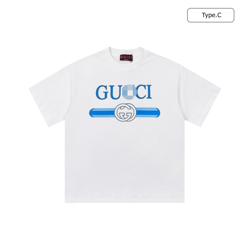 【グッチタイプ】メンズ レディース 半袖Tシャツ aat23521