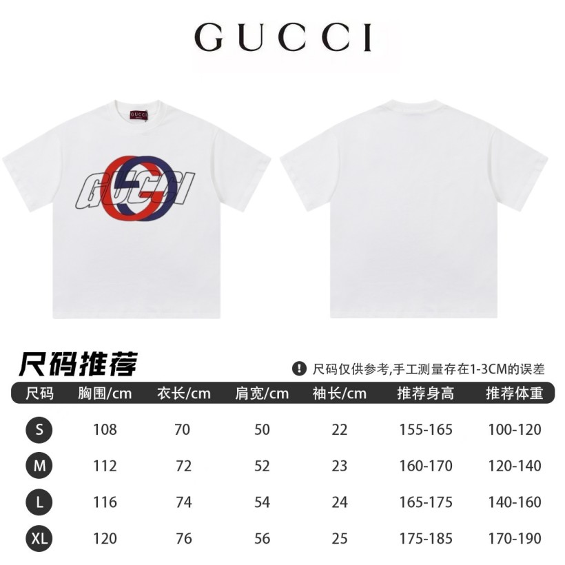 【グッチタイプ】メンズ レディース 半袖Tシャツ aat23522