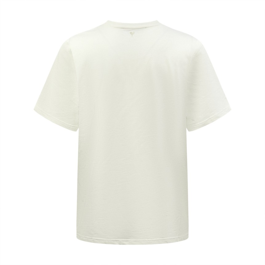 【アミ】メンズ レディース 半袖Tシャツ aat23537