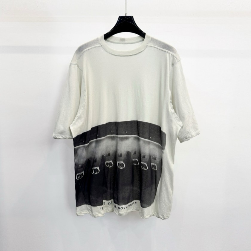 【リックオウエンスタイプ】メンズ レディース 半袖Tシャツ aat23644