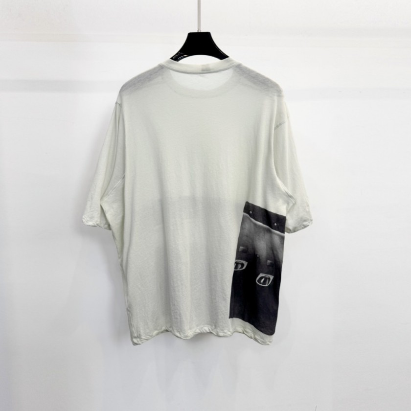 【リックオウエンスタイプ】メンズ レディース 半袖Tシャツ aat23644
