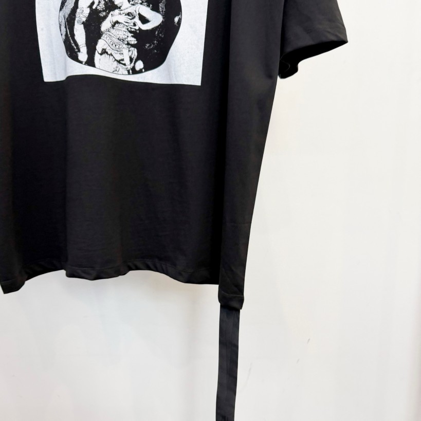 【リックオウエンスタイプ】メンズ レディース 半袖Tシャツ aat23646