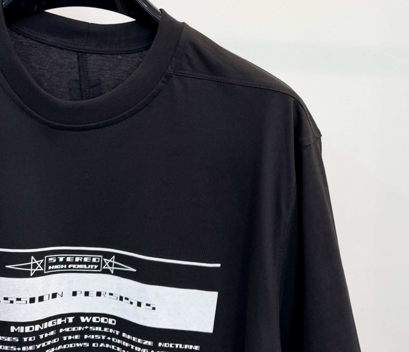 【リックオウエンスタイプ】メンズ レディース 半袖Tシャツ aat23646