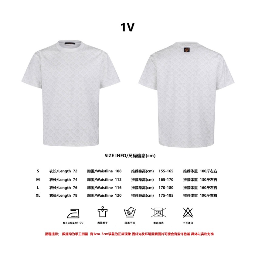 【ヴィトンタイプ】メンズ レディース 半袖Tシャツ aat23651