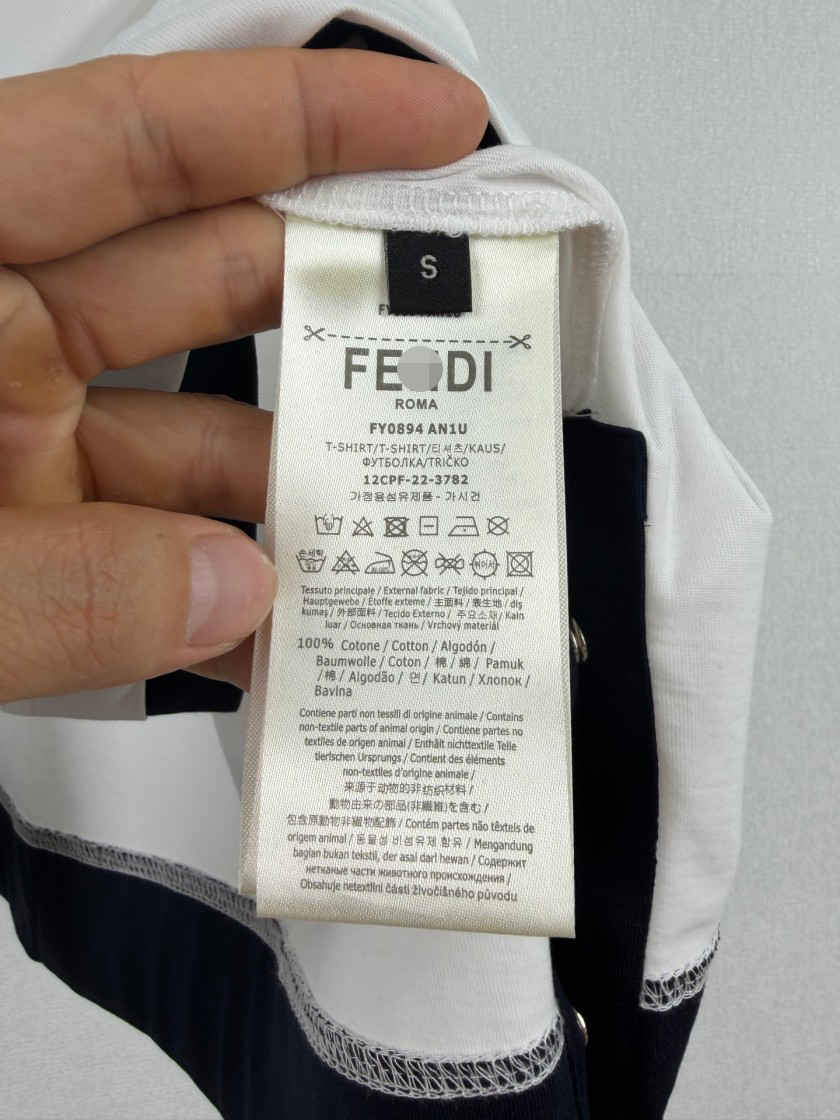 【フェンディタイプ】メンズ レディース 半袖Tシャツ aat23657