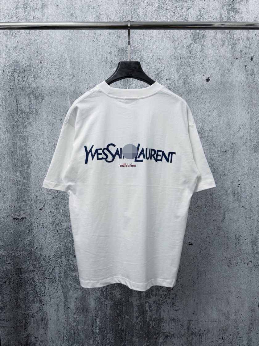 【サンローランタイプ】メンズ レディース 半袖Tシャツ aat23660