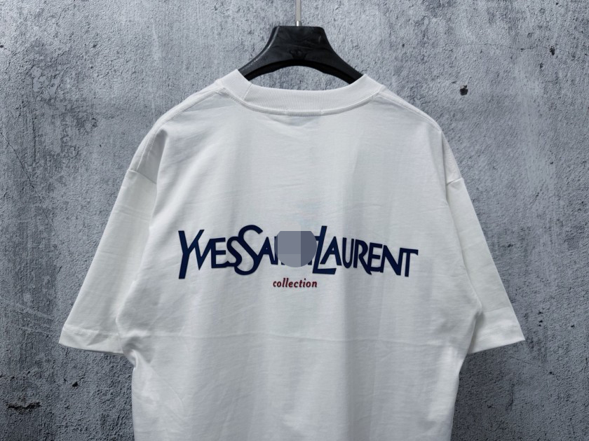 【サンローランタイプ】メンズ レディース 半袖Tシャツ aat23660