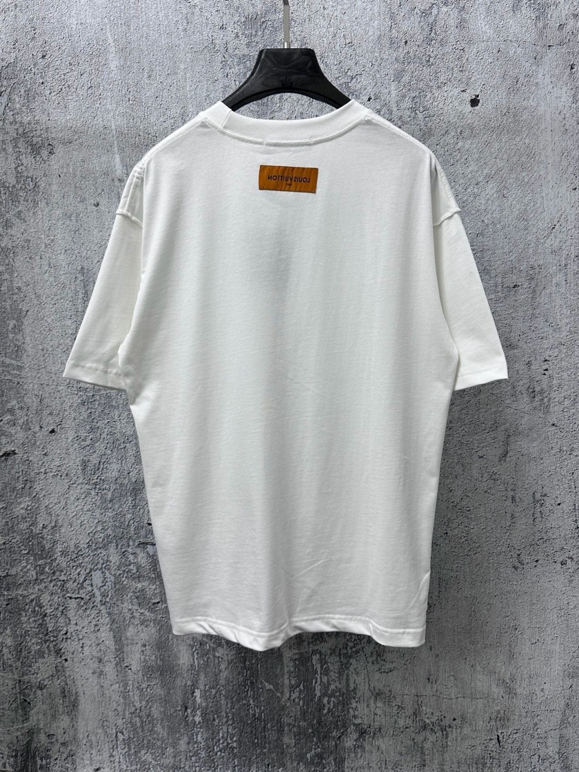 【ヴィトンタイプ】メンズ レディース 半袖Tシャツ aat23663