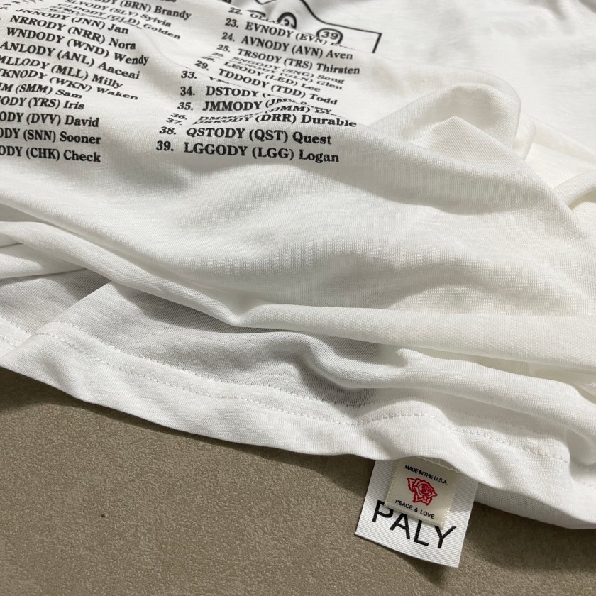 【PALY HOLLYWOOD】メンズ レディース 長袖 Tシャツ aat23666