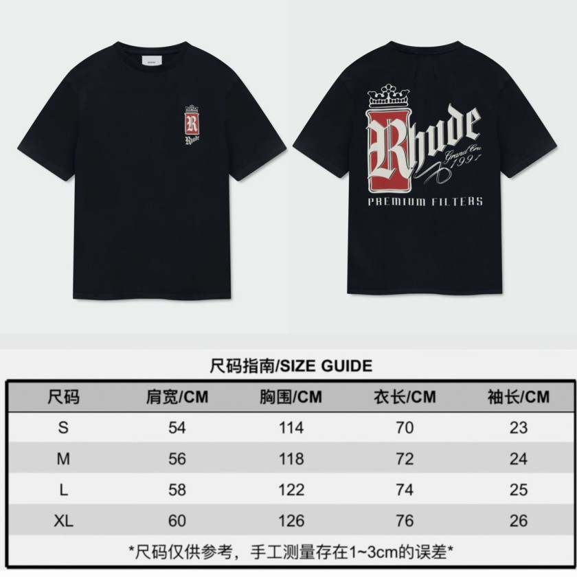 【ルード】メンズ レディース 半袖Tシャツ aat23667