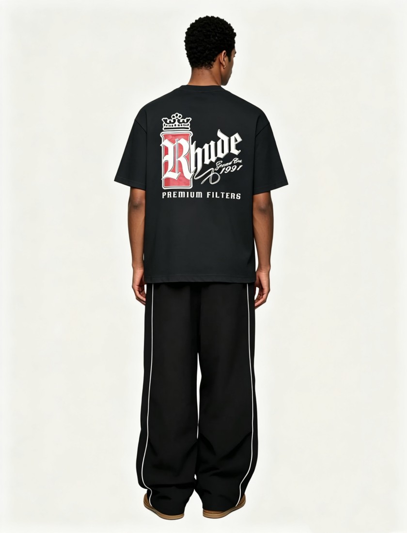 【ルード】メンズ レディース 半袖Tシャツ aat23667