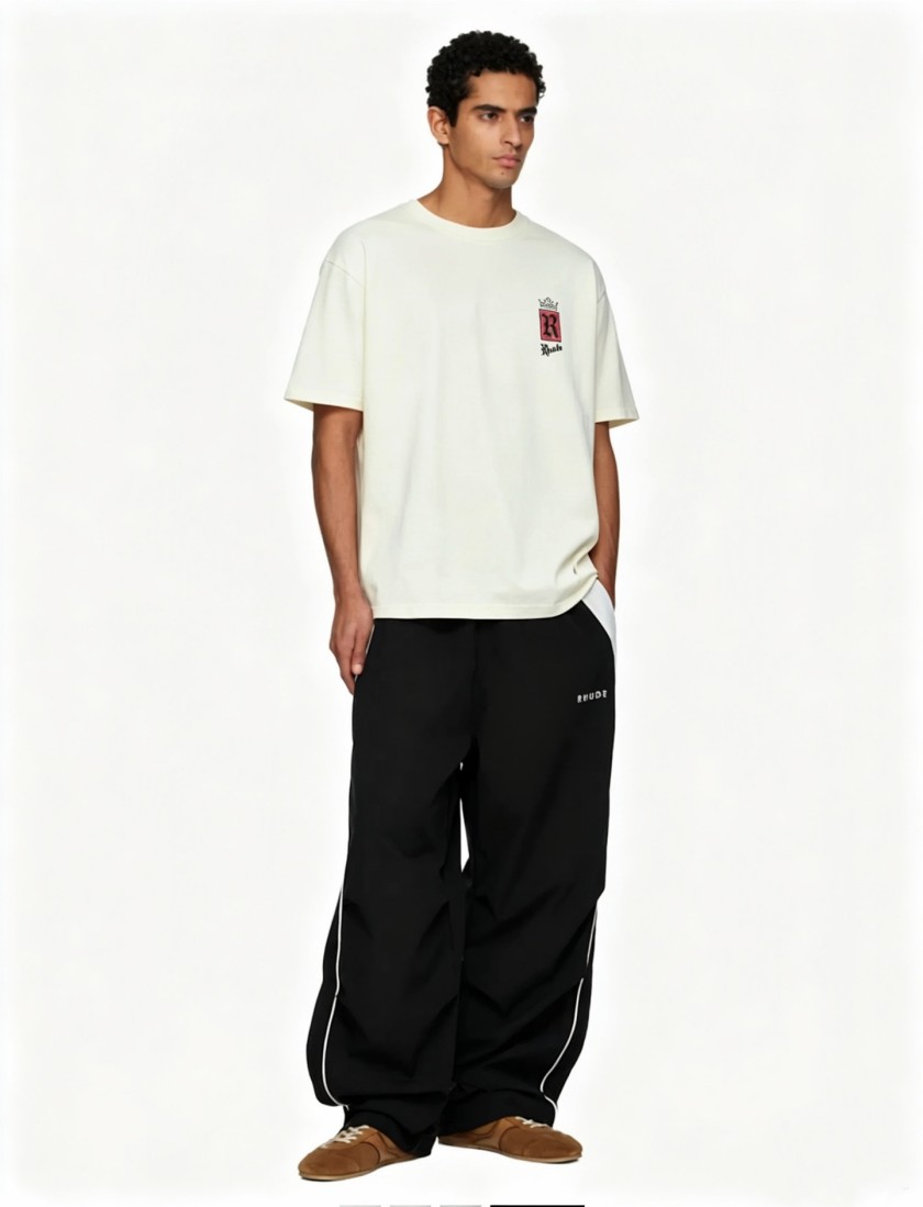 【ルード】メンズ レディース 半袖Tシャツ aat23667