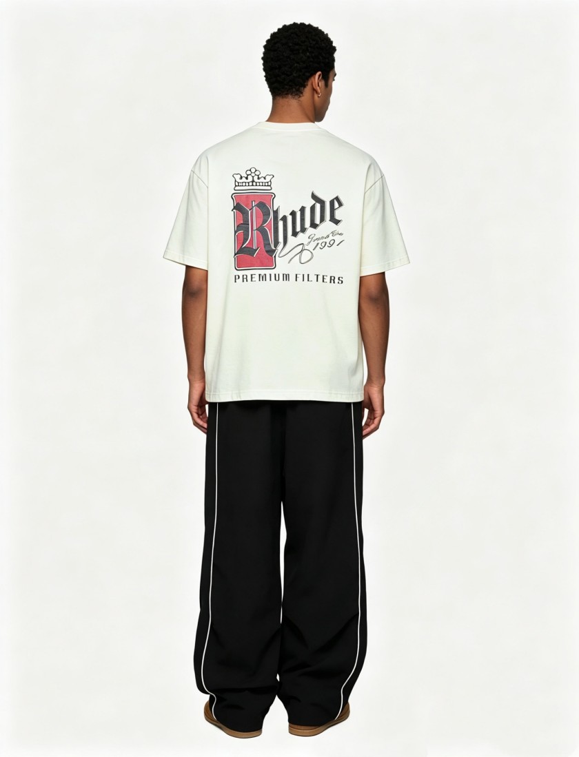 【ルード】メンズ レディース 半袖Tシャツ aat23667