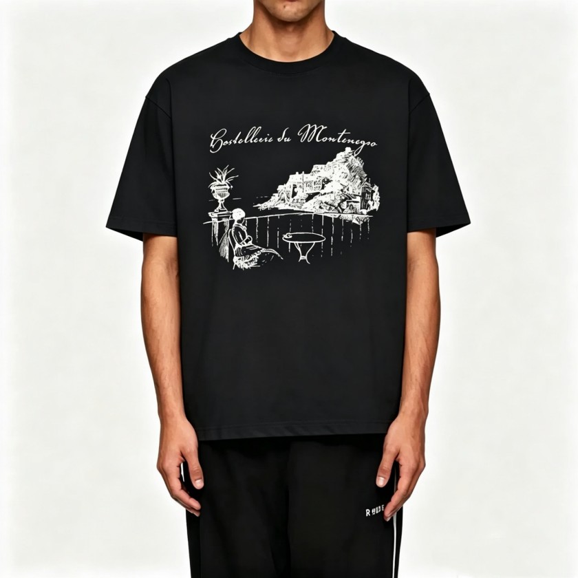【ルード】メンズ レディース 半袖Tシャツ aat23668