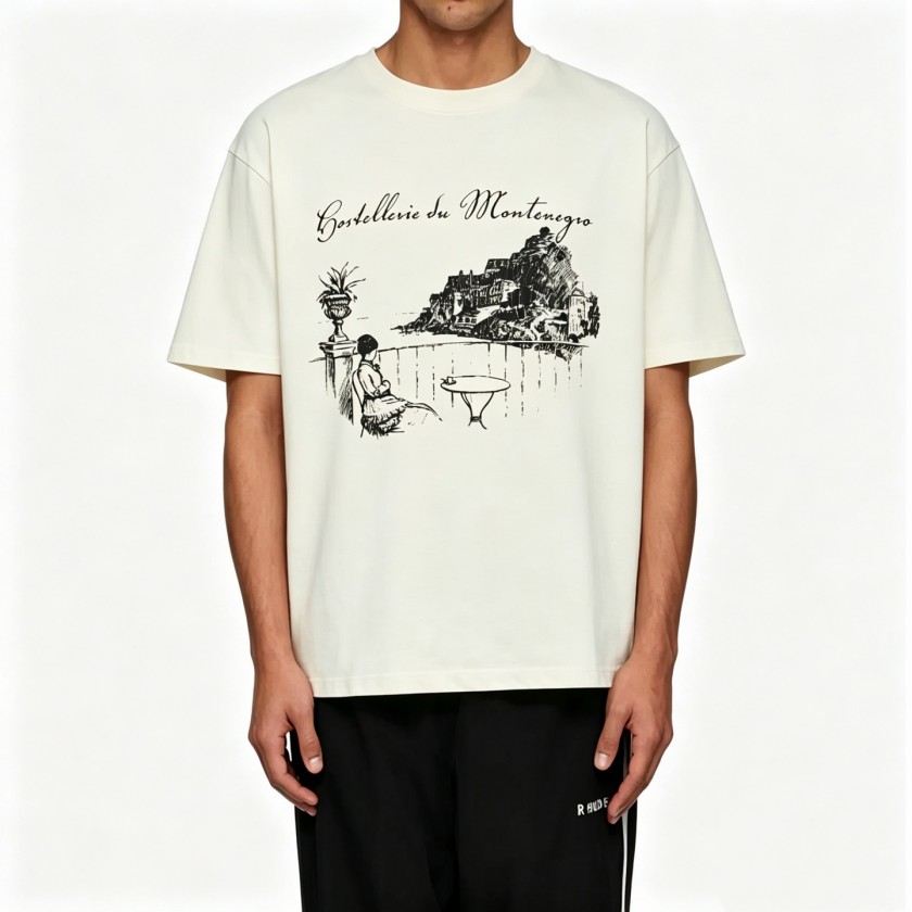 【ルード】メンズ レディース 半袖Tシャツ aat23668