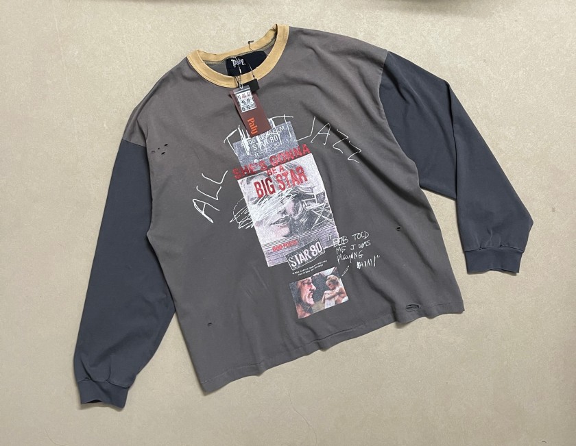 【PALY HOLLYWOOD】メンズ レディース 長袖 Tシャツ aat23669