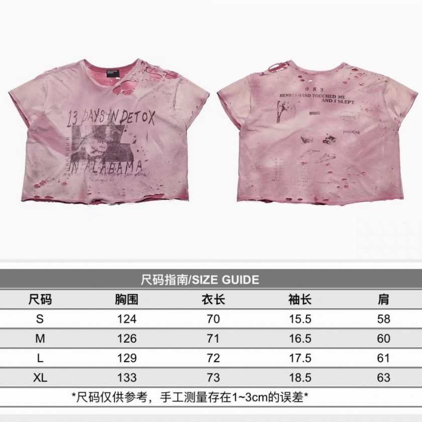 【ENFANTS RICHES DEPRIMES】メンズ レディース 半袖Tシャツ aat23670