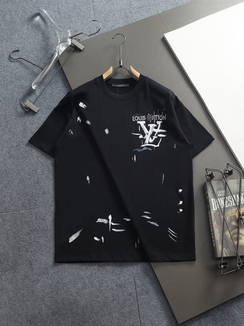 【ヴィトンタイプ】メンズ レディース 半袖Tシャツ aat23673