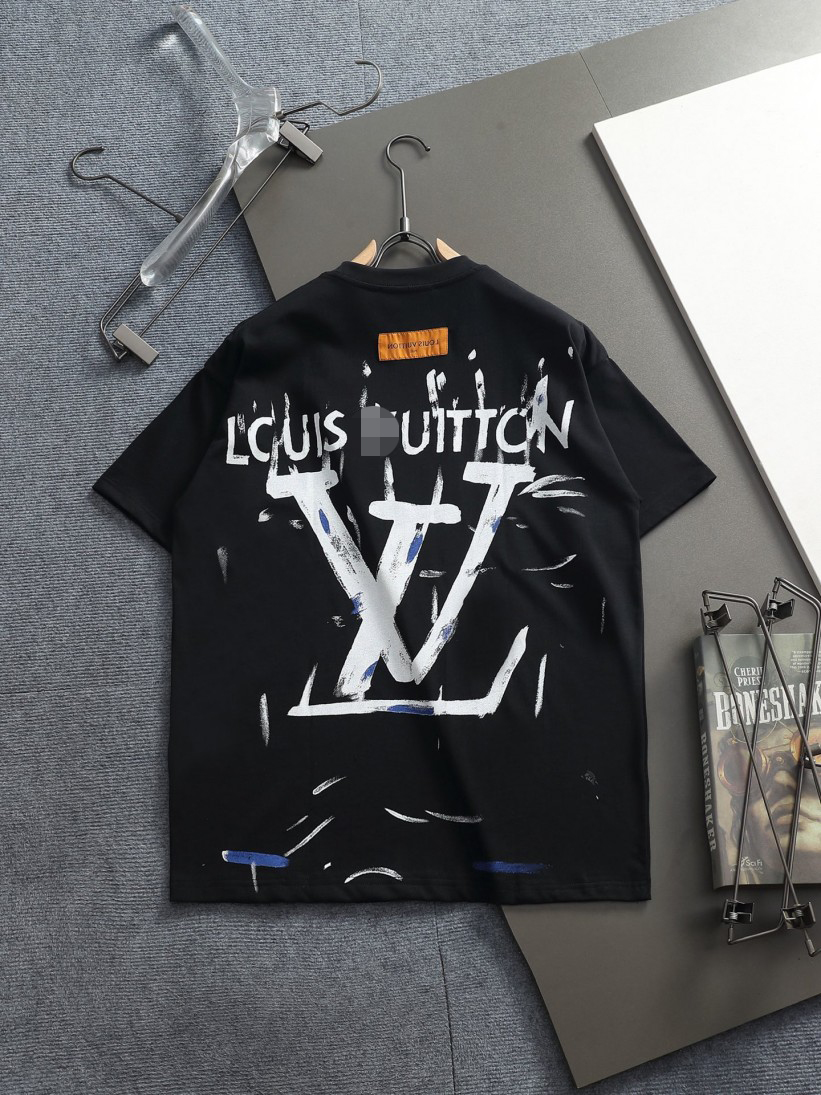 【ヴィトンタイプ】メンズ レディース 半袖Tシャツ aat23673