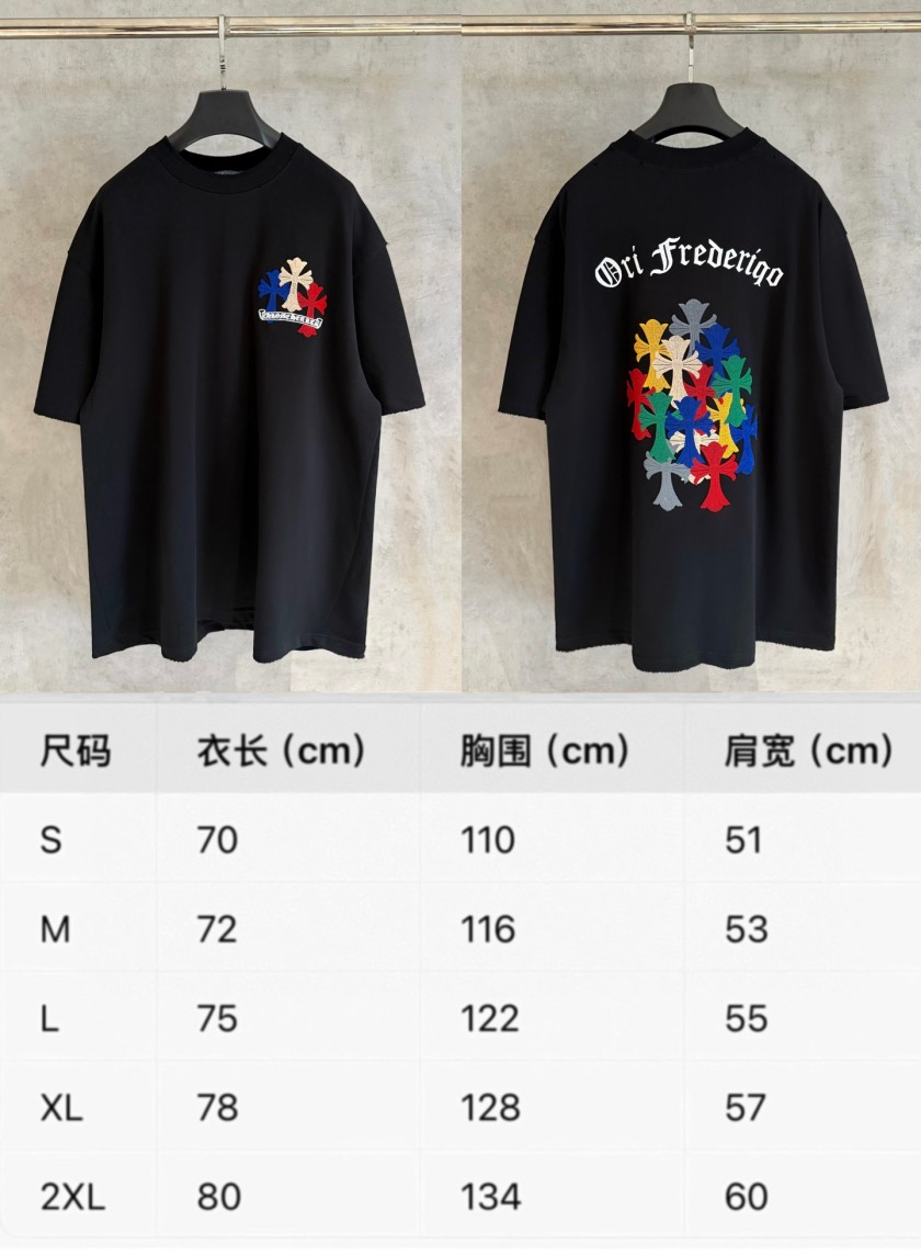 【クロムハーツタイプ】メンズ レディース 半袖Tシャツ aat23678