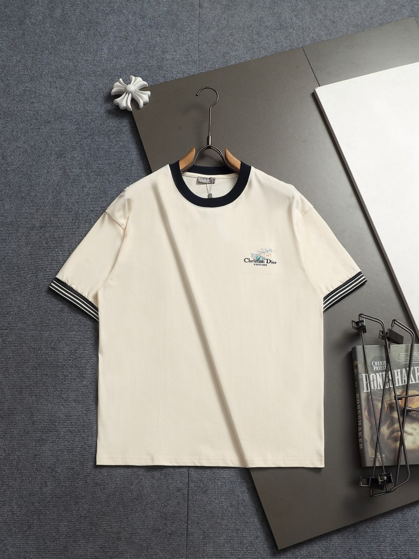 【ディオールタイプ】メンズ レディース 半袖Tシャツ aat23680