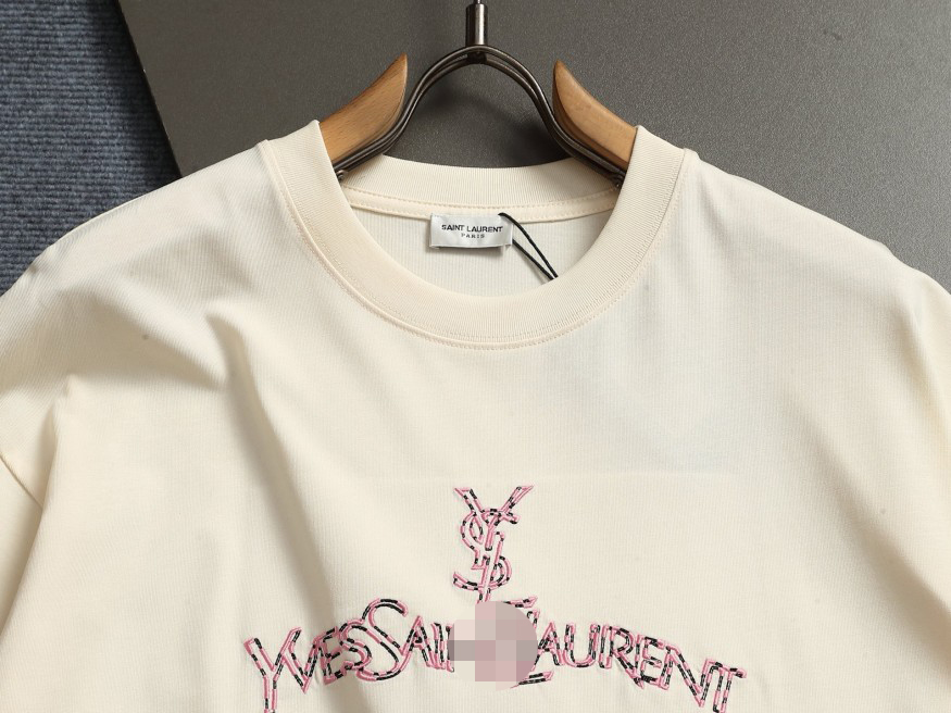 【サンローランタイプ】メンズ レディース 半袖Tシャツ aat23681
