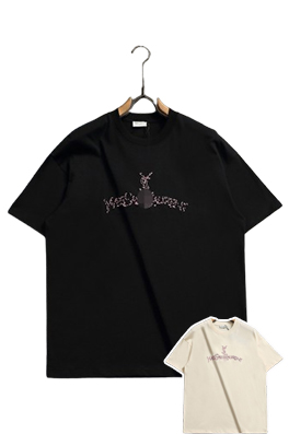 【サンローランタイプ】メンズ レディース 半袖Tシャツ aat23681