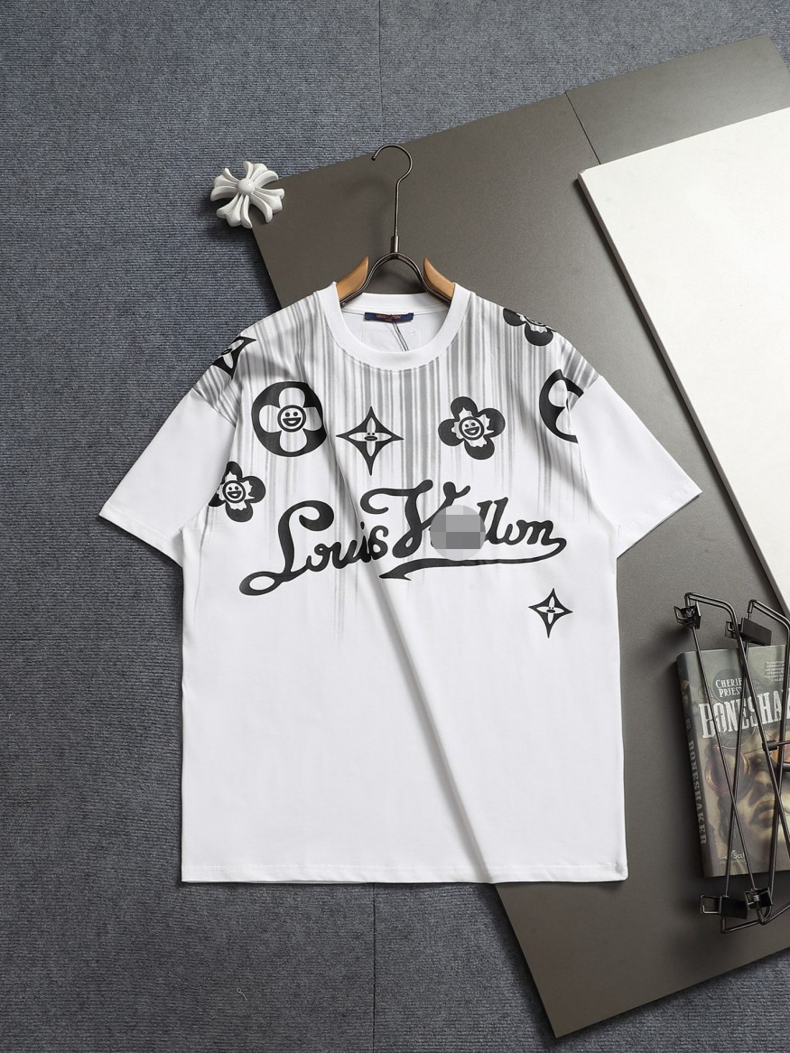 【ヴィトンタイプ】メンズ レディース 半袖Tシャツ aat23683