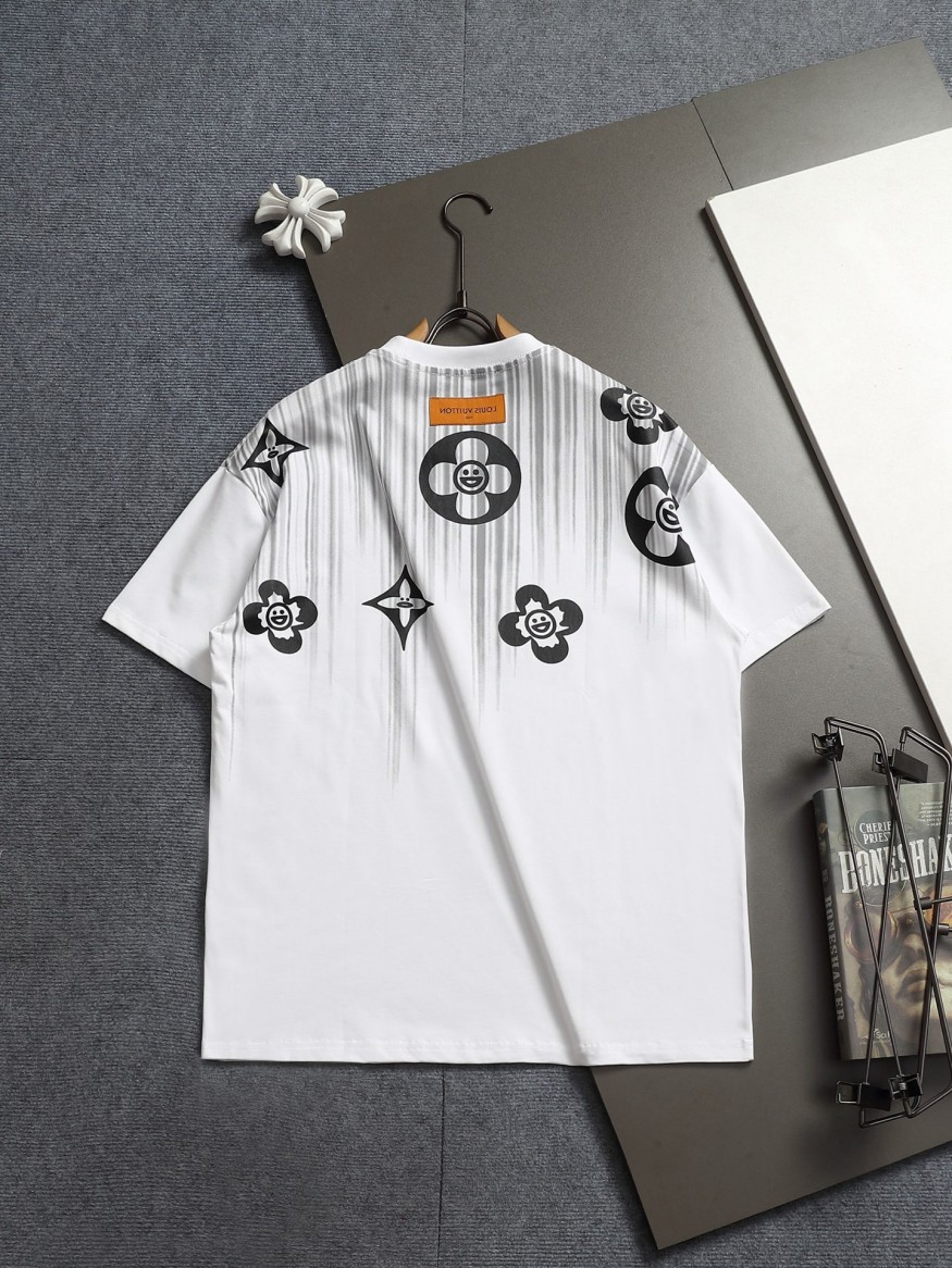 【ヴィトンタイプ】メンズ レディース 半袖Tシャツ aat23683