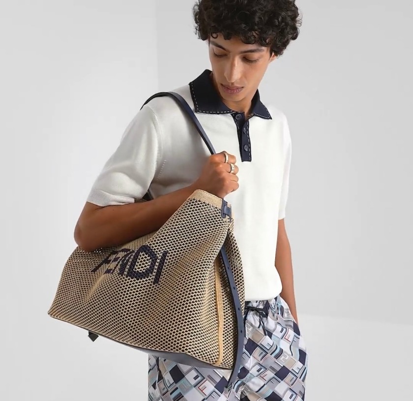 【フェンディタイプ】メンズ レディース　ニット 半袖ポロシャツ aat23685