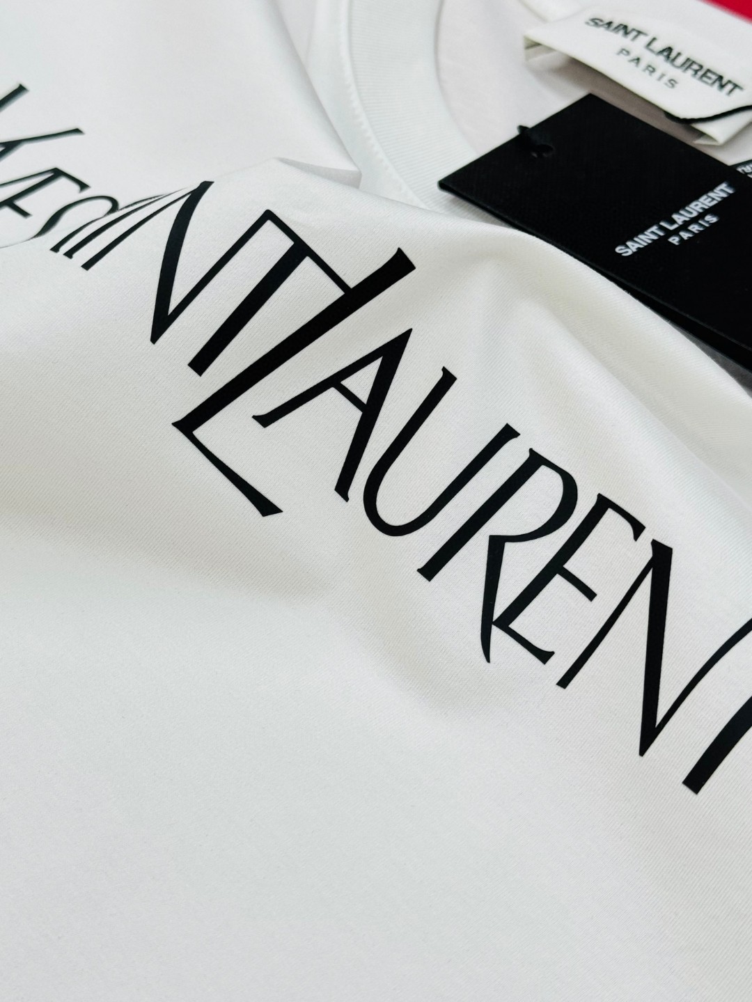 【サンローランタイプ】メンズ レディース 半袖Tシャツ aat23690