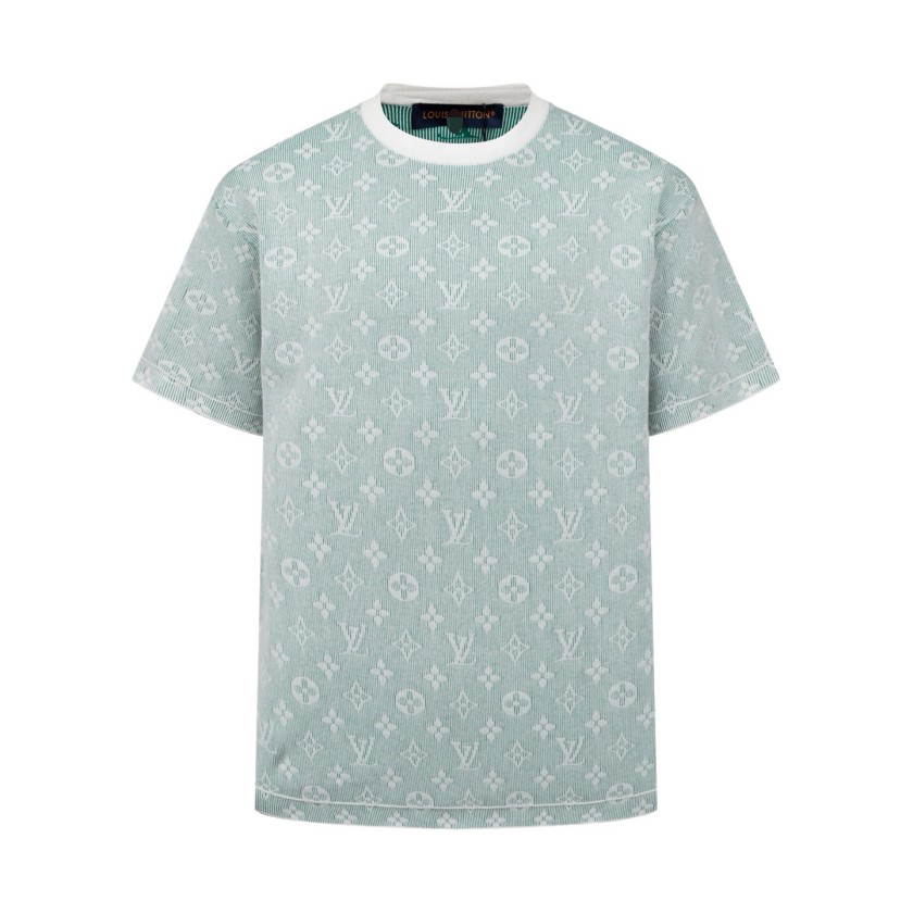 【ヴィトンタイプ】メンズ レディース　ニット 半袖Tシャツ aat23694