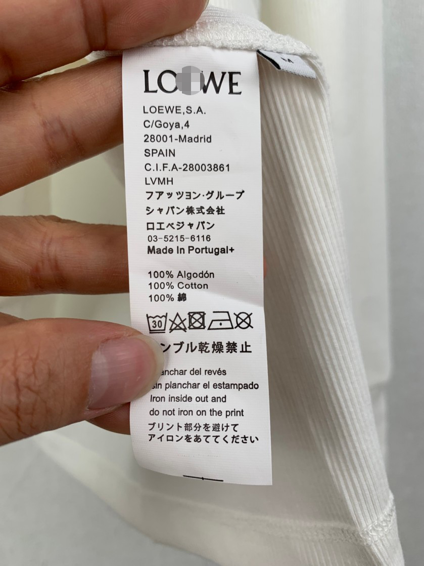 【ロエベタイプ】メンズ レディース 長袖 Tシャツ aat23699