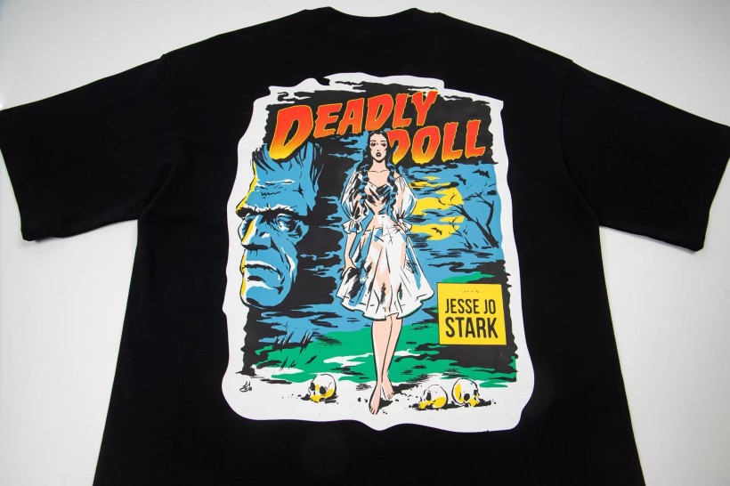 【クロムハーツタイプ】×【DEADIY DOLL】メンズ レディース 半袖Tシャツ aat23702