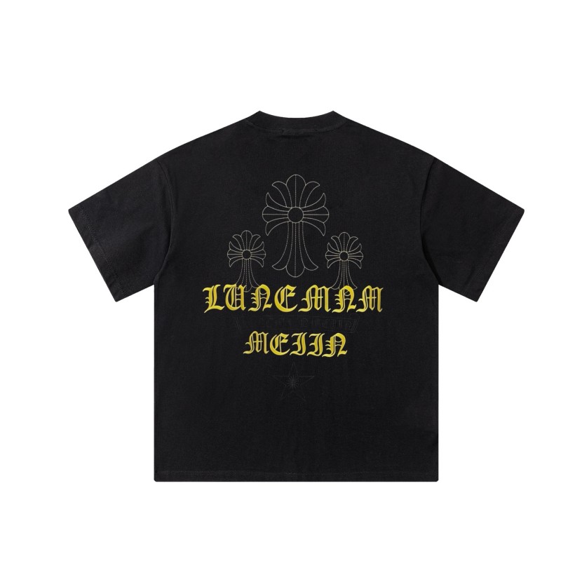 【クロムハーツタイプ】メンズ レディース 半袖Tシャツ aat23705